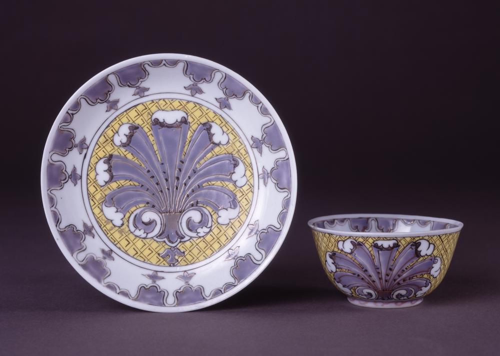 图片[2]-tea-cup; saucer BM-Franks.588.a-China Archive